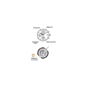 Mecanism Ceas Hattori YM62 - Img 2