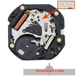 Mecanism Ceas Quartz Hattori VX3R - Img 2