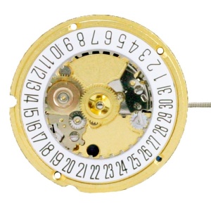 Mecanism Original ETA 956.412 Quartz – 7 Rubine – 19,4 mm – Date Alb – Piesă de Schimb - Img 2