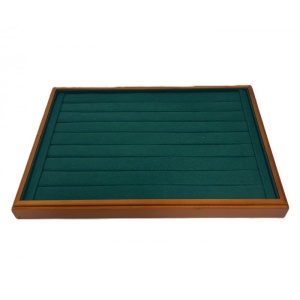 Organizator Inele și Bijuterii cu 8 randuri Si Geam Transparent WZ439 - Img 2