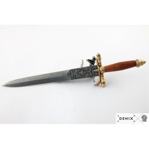 Replica Pistol-Cuțit, Franța - Secolul al XVIII-lea - Img 3