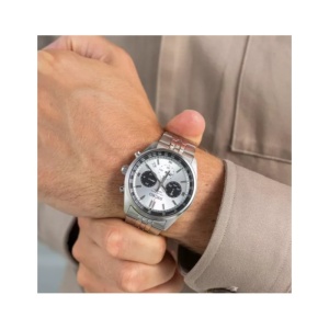 Seiko Chronograph – Cronograf Quartz – 42 mm – Carcasă Oțel – 10 ATM – Brățară Inox - Img 5