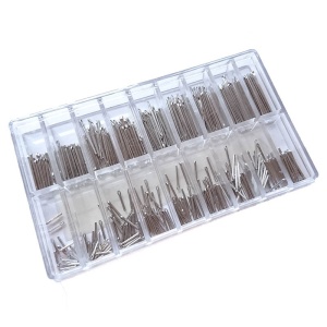 Set 360 Stifturi pentru Brățări de Ceas – 7-24 mm – 0,9 mm Diametru – Oțel Inoxidabil – Cutie Compartimentată – WZ919 - Img 4