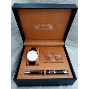 Set Ceas Butoni si Pix Matteo Ferari WZ4749