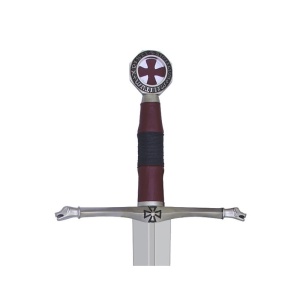 Spada Baronului de Ibelin – „Regatul Cerului” – Oțel Inoxidabil 108 cm – Made in Spain - Img 3
