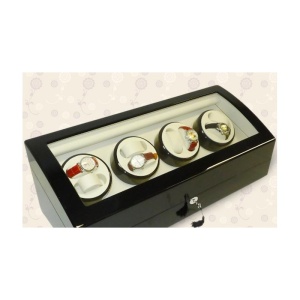 Watch Winder 8 + 9 spatii - Black Piano WW89BW - Img 2