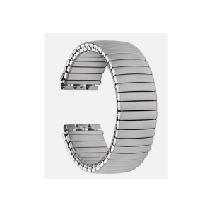 Brățară „Silver Flex” – Compatibilă Swatch 17mm și 19mm (Model Elastic)