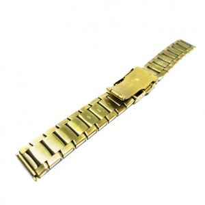 Bratara ceas metalica - Culoare Aurie - 18mm, 20mm, 22mm - WZ4302 - Img 2