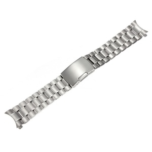 Brățară Ceas Oțel Inoxidabil – Capete Curbate – 16/18/20/22/24 mm – Zale Pline Turnate – Închidere Fluture - Img 4