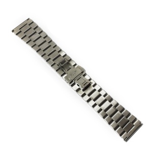 Bratara Ceas Otel Inoxidabil Argintie cu deployant 28mm 30mm WZ438 - Img 2