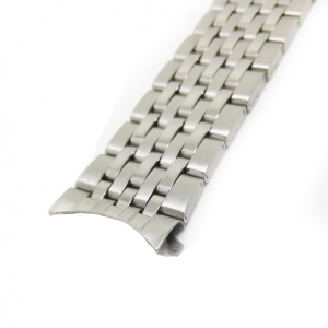 Bratara de ceas argintie 20mm 22mm Capete Curbate WZ3588 - Img 2