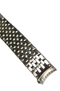 Brățară Metalică Two-Tone – 20/20 mm – Cataramă Deployant cu Butoane – Oțel Inoxidabil – Grosime 3 mm - Img 2