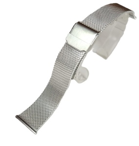 Brățară Milaneză Argintie – 20 mm la anse / 18 mm la cataramă