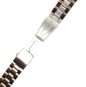 Brățară Oțel Inoxidabil Argintie – Butoane Laterale – 16-24 mm - Img 3