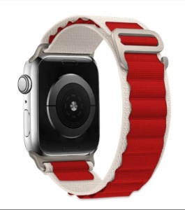 Brățară Trail Loop pentru Apple Watch – Nailon Elastic – Ajustare Continuă – Compatibilă 38/40/41 mm și 44/45/49 mm – Spigen