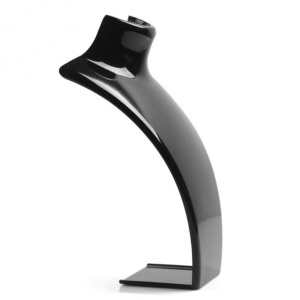 Bust expunere bijuterii acrilic transparent / alb / negru - Img 6