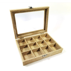 Caseta pentru bijuterii cu 12 spatii Tex Barn WZ4346 - Img 3