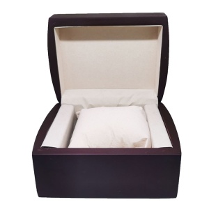 Caseta pentru un Ceas – Maro-Mov cu Interior Crem | Catifea Premium - Img 4
