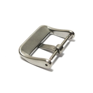 Catarama clasica Argintie din otel inoxidabil pentru curele de ceas WZ5101 - Img 2