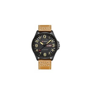 Ceas Barbatesc CURREN Luxury Military - BROWN - Img 1