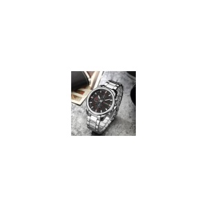 Ceas bărbătesc Curren M8274 Silver Band Black Steel