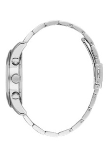 Ceas Bărbătesc Daniel Klein Exclusive DK.1.13133.1 – 44 mm – Piele Argintie – Miyota – 5 ATM - Img 2