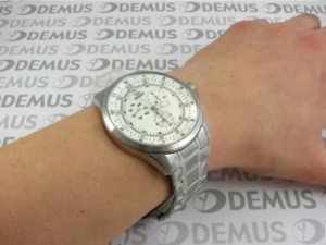 Ceas Orient FUT0D002W0 - Quartz Japonez - 42 mm - Cadran Alb - Brățară Oțel - Img 2