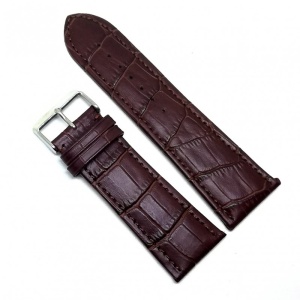 Curea Ceas „Titan XL Heritage” – Piele Naturală Maro cu Cusătură Maro (26mm, 28mm, 30mm)