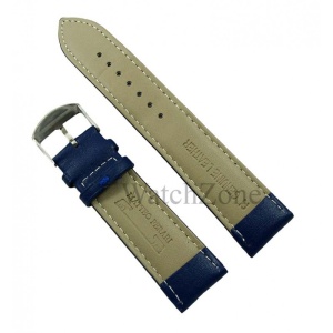 Curea ceas piele bleumarin 12mm 14mm 16mm 18mm 20mm 22mm 24mm Matteo Ferari - Img 2