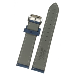 Curea Ceas Premium din Piele Full Grain – Albastru Deep Navy, Quick Release - Img 2