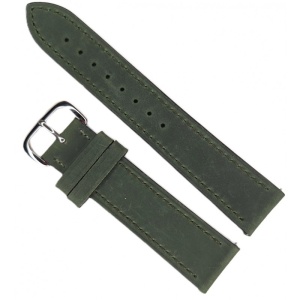 Curea Ceas Premium din Piele Full Grain – Geen Deep Forest, Quick Release