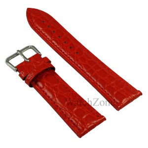 Curea Ceas Rosie Piele Naturala 12mm - 22mm