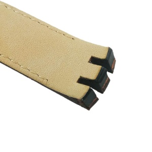 Curea Ceas Swatch 20mm Piele Naturala Maro WZ2107 - Img 3