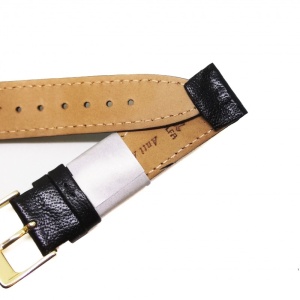 Curea de ceas Alfa pentru ceasuri cu Anse Fixe (aurite) - 20mm - WZ2021 - Img 3
