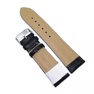 Curea de ceas din Piele Naturala - Nagata Spain - Culoare Neagra - 18mm, 20mm, 22mm, 24mm - WZ3871 - Img 2