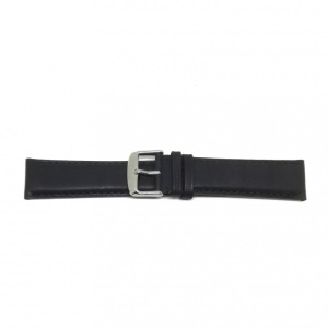 Curea de ceas din piele naturala neagra 20mm 22mm 24mm WZ3472 - Img 3