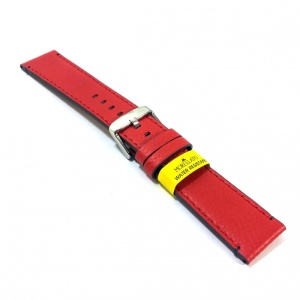 Curea de ceas Morellato Water Resistant - Piele Naturala - Culoare Rosie - 20mm 22mm 24mm - A01X5394D14082CR - Img 3