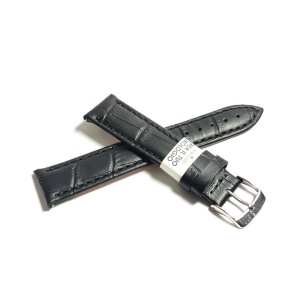 Curea de ceas Neagra din piele naturala Morellato Lady Bolle Alligatore Calf - 18mm - Img 2