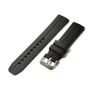 Curea de ceas Neagra din Silicon 20mm GR8045 - Img 4