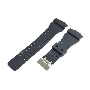 Curea de ceas neagra din silicon pentru ceas CASIO G-Shock 16mm - Img 2