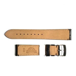 Curea de ceas Neagra Morellato Tiepolo Manufatti - 20mm, 22mm - Img 3