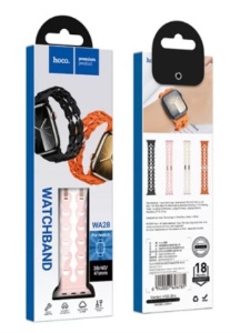 Curea Hoco WA28 – Silicon Fashion Hollow – Compatibilă Apple Watch 38-49 mm – Design Creativ și Aerisit - Img 2