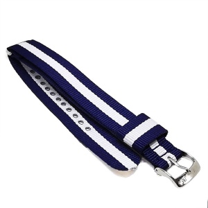 Curea Morellato tip NATO Evolution Nastro Cannete Blue White 18mm A01X4737A74816CR - Img 2