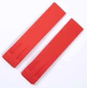 Curea Natural Rubber Compatibila Tissot T-RACE – 21 mm – Roșu / Negru / Orange – T048.417/T048.427