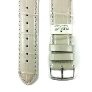 Curea pentru ceas din piele naturala Gri Morellato - 16mm, 18mm, 20mm 22mm - A01X2704656094CR - Img 2