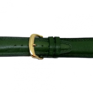 Curea pentru ceas din piele naturala verde - 20mm C2944 - Img 4