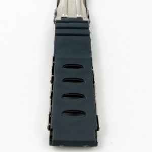 Curea pentru ceas din silicon si otel inoxidabil - 18mm - C3127 - Img 2