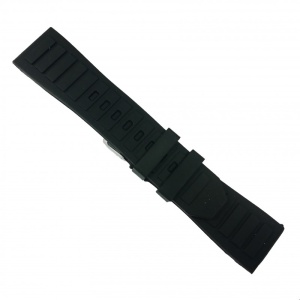 Curea pentru ceas Neagra din Silicon - 26mm - W3636 - Img 2
