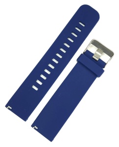 Curea Silicon Fin – 18/21 mm – Roșu, Alb, Bleumarin, Gri și Negru – Compatibilă Smartwatch - Img 6