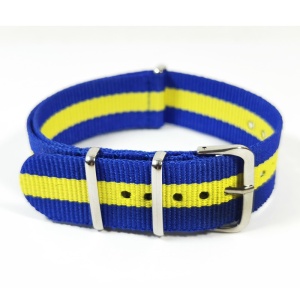 Curea tip NATO Material Textil - Suedia / Ucraina 18mm 20mm 22mm - Img 2